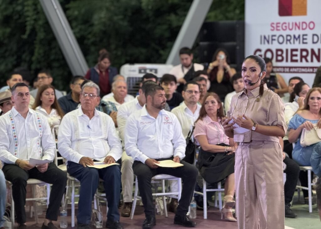 Presenta Fanny Arreola Pichardo su segundo informe de gobierno.